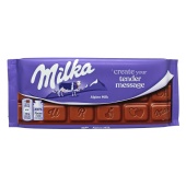 Milka Шоколадная плитка Tender message 100 г