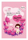 Mijin Тканевая маска для лица с плацентой Care Daily Dewy Placenta Mask Pack