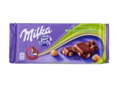 Milka Шоколадная плитка с цельным лесным орехом Whole Hazelnuts 100 г