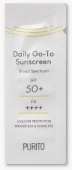 PURITO Солнцезащитный крем для лица Daily Go-To Sunscreen SPF50 (пробник)