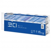 Ssangyong Мягкая туалетная бумага Codi Bathroom Tissue (двухслойная, тиснёная) 45м (10 рулонов)