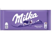 Milka Шоколадная плитка молочная Alpine Milk 100 гр