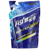 Mitsuei Увлажняющее крем-мыло для мужчин с ионами серебра Pure Body, 400 мл