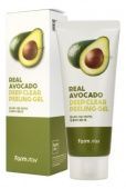 FarmStay Отшелушивающий гель с экстрактом авокадо Real Avocado Deep Clear Peeling Gel