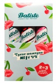 Batiste Набор сухих шампуней: Original 200 ml + Naughty 200 ml + Nice 200 ml. 