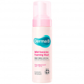 Derma:B Слабокислотная очищающая пенка для интимной гигиены Mild Feminine Foaming Wash, 200 мл
