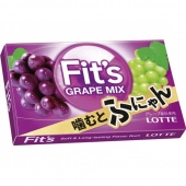 LOTTE Жевательная резинка Fit's Grape mix 
