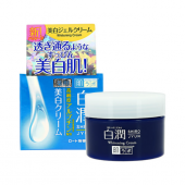 HADALABO Отбеливающий крем для лица с арбутином Shirojyun Cream