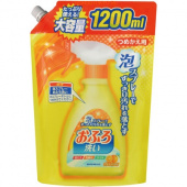 ND Антибактериальная спрей-пена для ванной Foam spray Bathing wash с апельсиновым маслом, 1,2 л