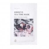 Detoskin Тканевая маска для лица с гибискусом и экстрактом шиповника Hibiscus Tea-Time Mask
