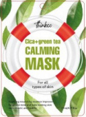 Thinkco Тканевая маска для лица с центеллой азиатской и зеленым чаем Cica+ Green Tea Calming 