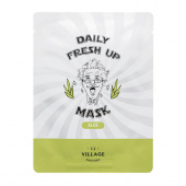 Village 11 Factory Тканевая маска Daily Fresh UP Mask Aloe (Алоэ)