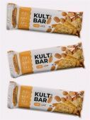 Kultlab Протеиновый батончик Kult Bar Печенье и соленый арахис 60 г
