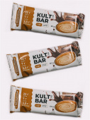 Kultlab Протеиновый батончик Kult Bar Капучино-шоколад, 60 г