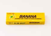 LOTTE Жевательная резинка Gum Банан 12,5 г