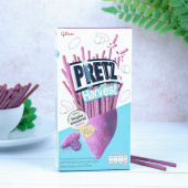 Glico Бисквитные палочки со вкусом Фиолетового картофеля Pretz Harvest, 34 г