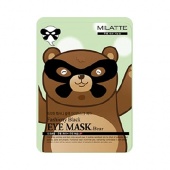 Milatte Маска для глаз Fashiony Black Eye Mask (Bear )