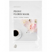 Detoskin Тканевая маска тонизирующая с экстрактом пиона Peony Floris Mask