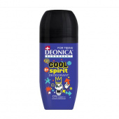 Deonica Дезодорант детский Cool Spirit Deodorant, ролик, 50 мл