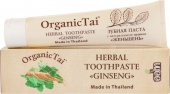 OrganicTai Зубная паста с женьшенем, гвоздичным маслом и мятой Herbal Toothpaste Ginseng