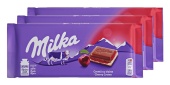 Milka Шоколадная плитка с вишневым кремом Cherry Cream 100 г