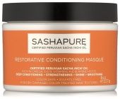 Sashapure Восстанавливающая маска с маслом сача инчи для волос Conditioning Masque