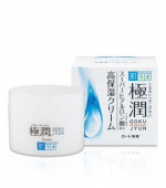 HADALABO Увлажняющий крем для лица с гиалуроновой кислотой Gokujyun Cream, 50 г