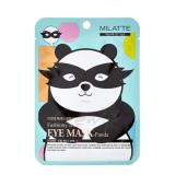 Milatte Маска для глаз Fashiony Black Eye Mask (Panda)