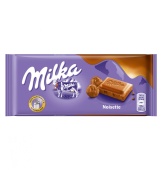 Milka Шоколадная плитка Noisette 100г