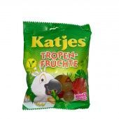 Katjes Жевательный мармелад со вкусом тропических фруктов Tropical Fruit