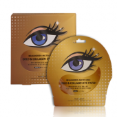 BeauuGreen Гидрогелевые патчи с золотом и коллагеном Micro Hole Gold & Collagen Eye Patch, 1 пара