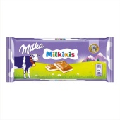 Milka Шоколадная плитка с молочно-сливочной кремовой начинкой Milkinis, 100 г