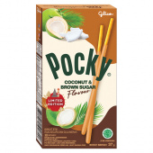 Glico Палочки бисквитные - кокос и тростниковый сахар Coconut&Brown Cugar Flavour Pocky, 37 г