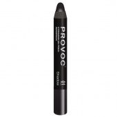 PROVOC Тени-карандаш водостойкие Eyeshadow Pencil 01 (черный, матовые)